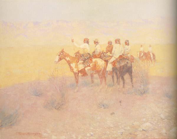 Frederic Remington Evening in the Desert (mk43) Germany oil painting art